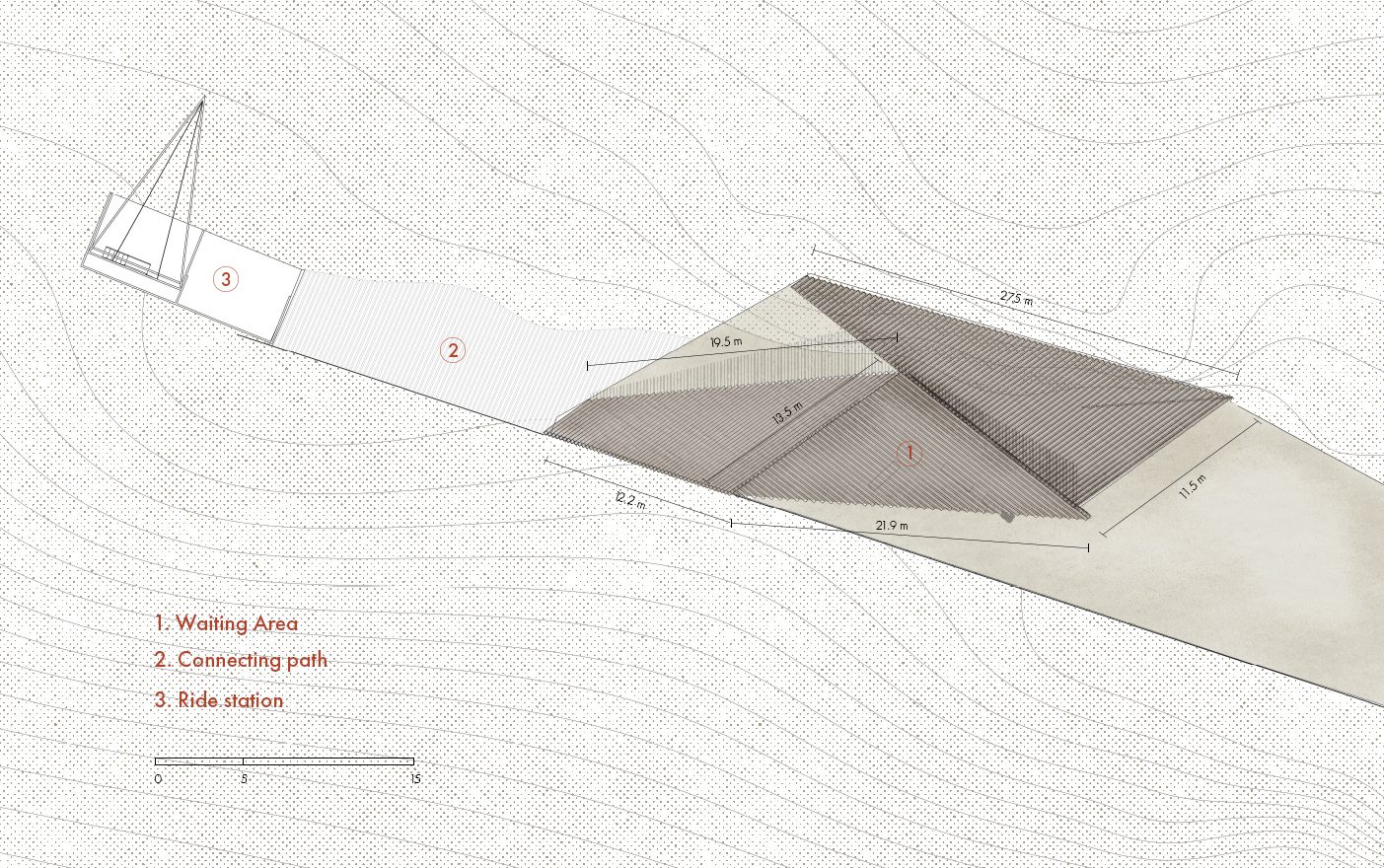 Design of Ride Stations, Khorfakkan