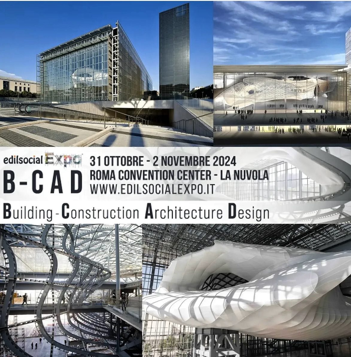 EdilsocialExpo B-CAD La Nuvola EdilsocialExpo B-CAD La Nuvola
