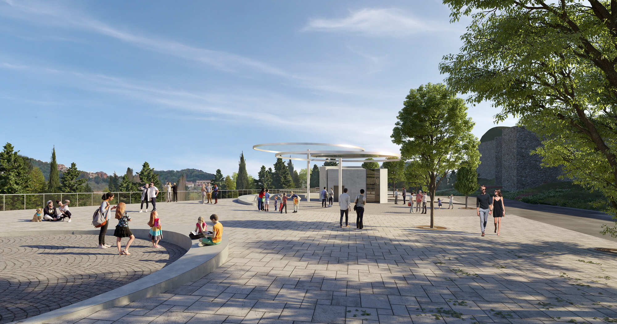 Porta Leone Amelia - Public Realm Porta Leone Amelia - Public Realm