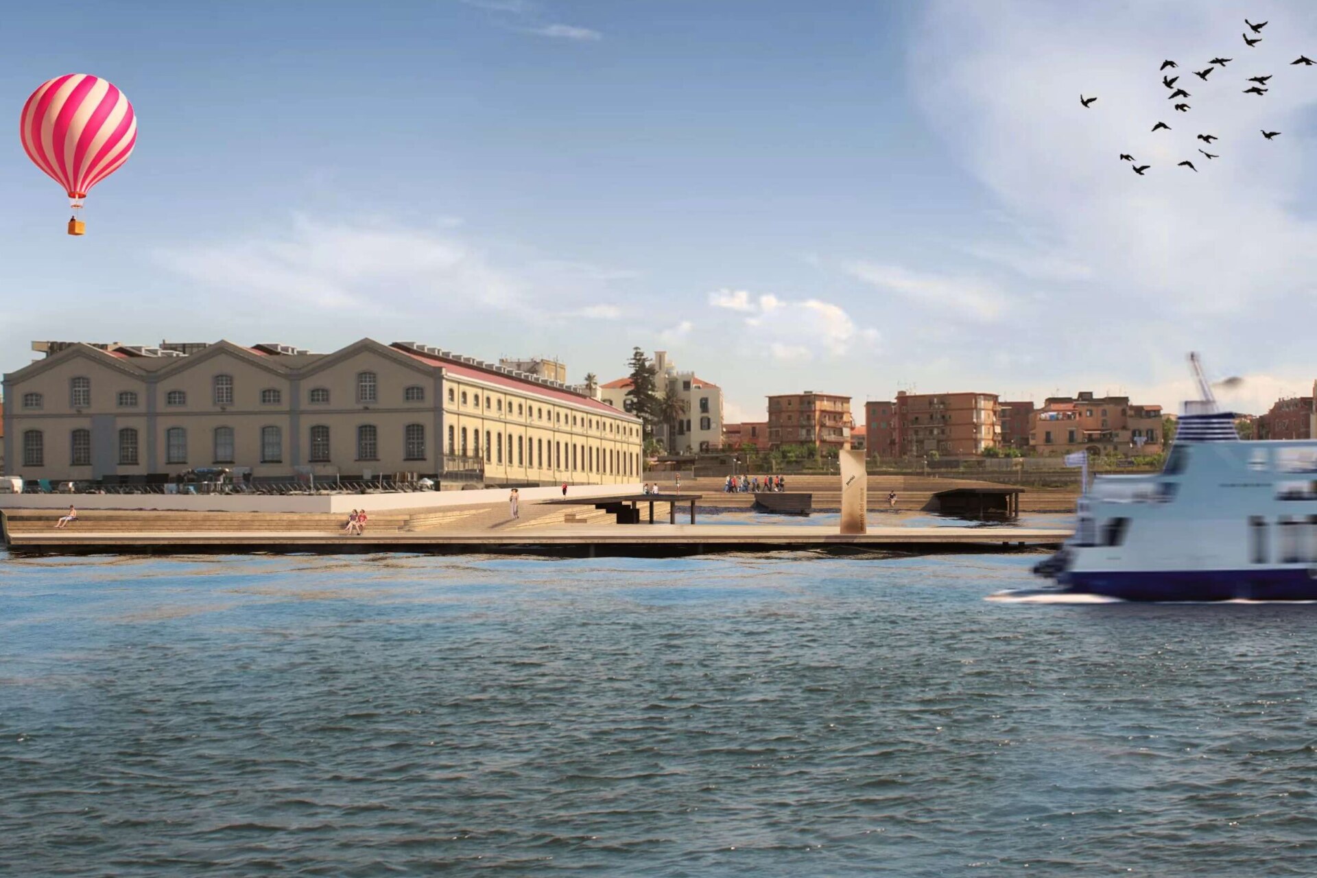 Waterfront Portici